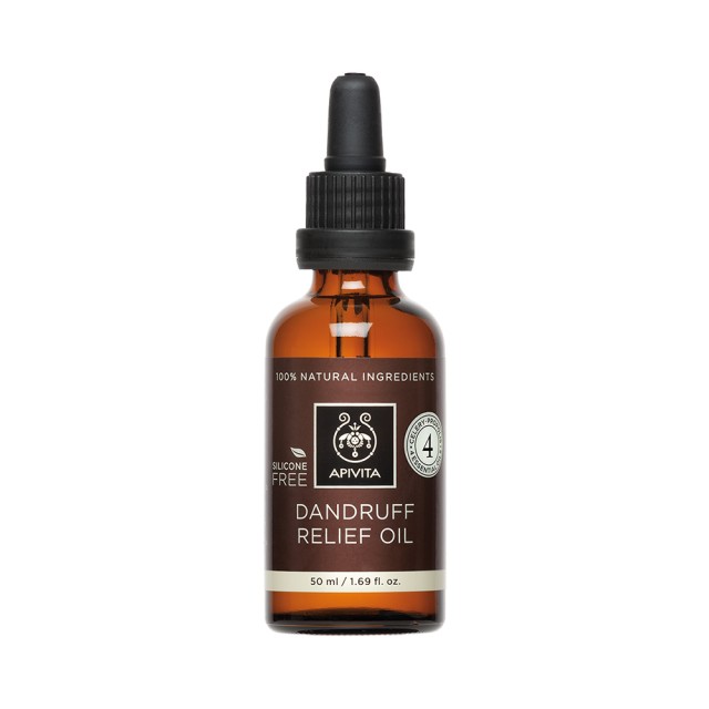 APIVITA Dandruff Relief Oil Λάδι Κατά της Ξηροδερμίας και της Πιτυρίδας 50ml