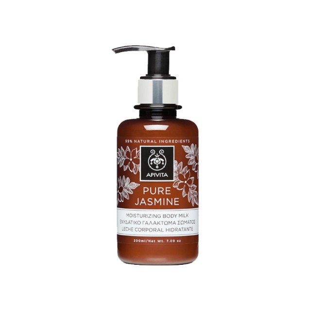 APIVITA Pure Jasmine Ενυδατικό Γαλάκτωμα Σώματος με Γιασεμί 200ml