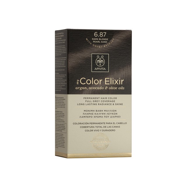 APIVITA My Color Elixir N6,87 Ξανθό Σκούρο Περλέ