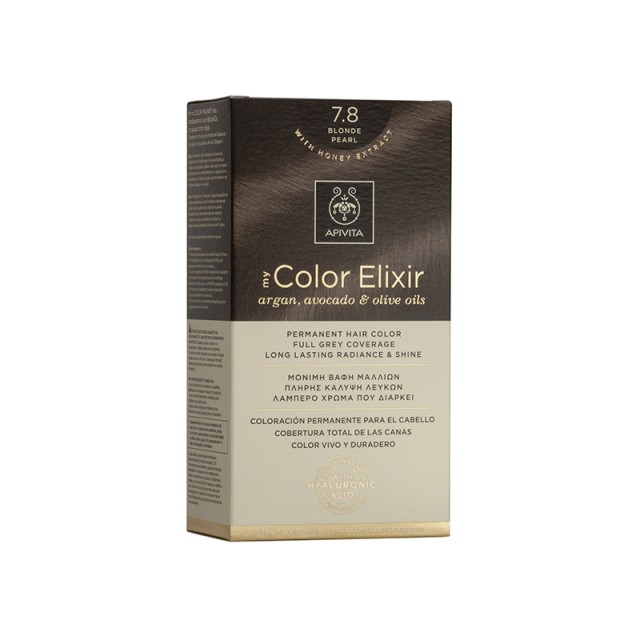 APIVITA My Color Elixir N7.8 Ξανθό Περλέ