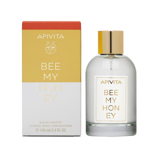 APIVITA Bee My Honey Eau De Toilette Φρέσκο Άρωμα με Εσπεριδοειδή, Λουλούδια & Μέλι 100ml