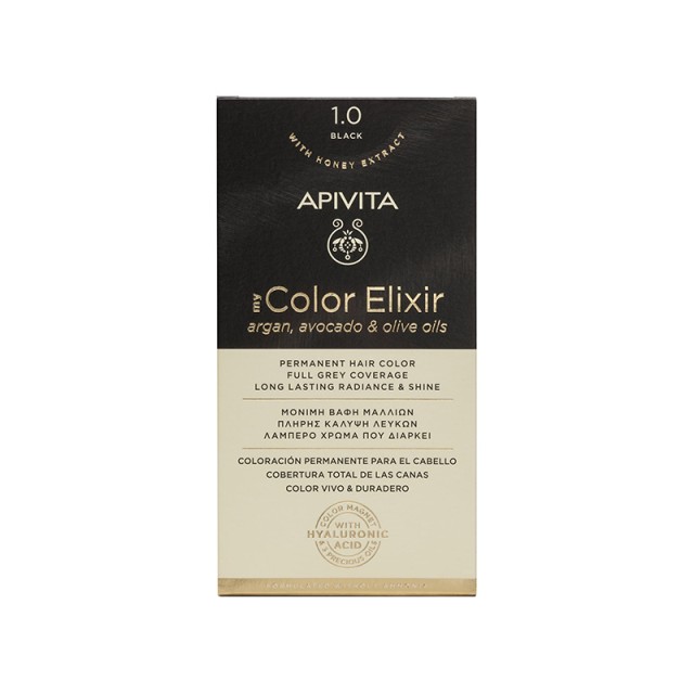 APIVITA My Color Elixir N1,0 Μαύρο