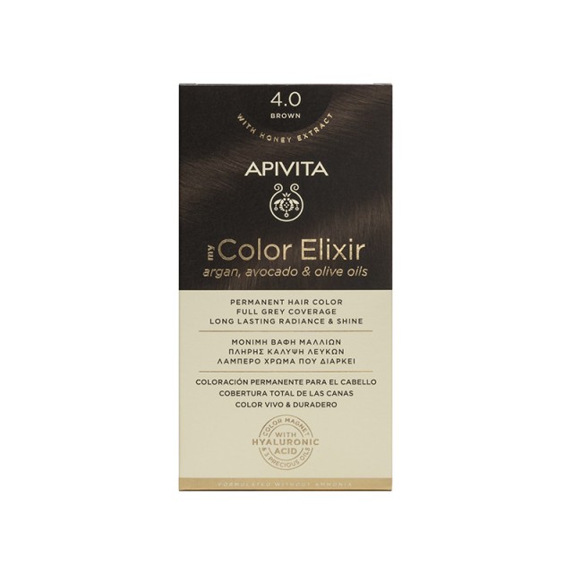 APIVITA My Color Elixir N4,0 Φυσικό Καστανό