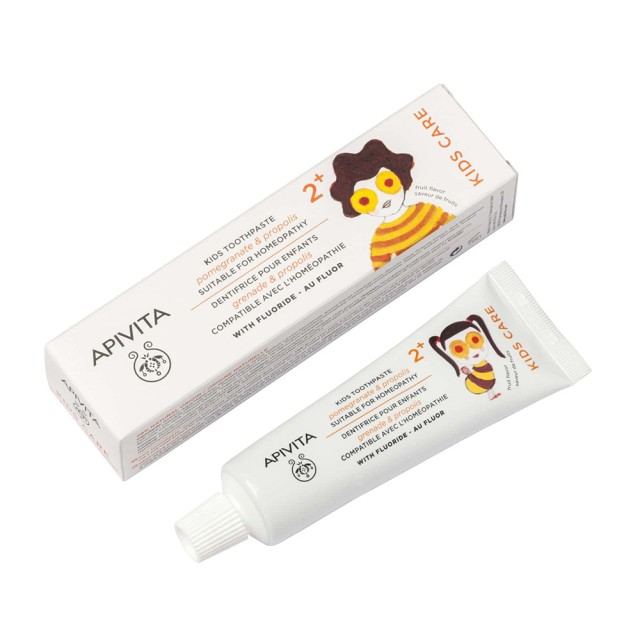 APIVITA Kids Οδοντόκρεμα με Γεύση Ρόδι & Πρόπολη για 2+ χρονών 50ml