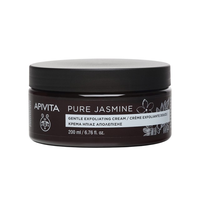 APIVITA Pure Jasmine Κρέμα Ήπιας Απολέπισης με Γιασεμί 200ml
