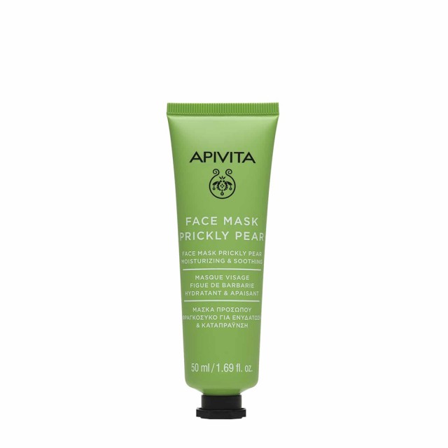 APIVITA Face Mask Μάσκα Ενυδάτωσης & Αναζωογόνησης Φραγκόσυκο 50ml