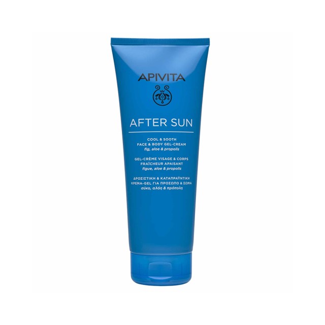 APIVITA Bee Sun Safe After Sun Δροσιστική & Καταπραϋντική Κρέμα-Gel Προσώπου & Σώματος για Μετά τον Ήλιο 200ml