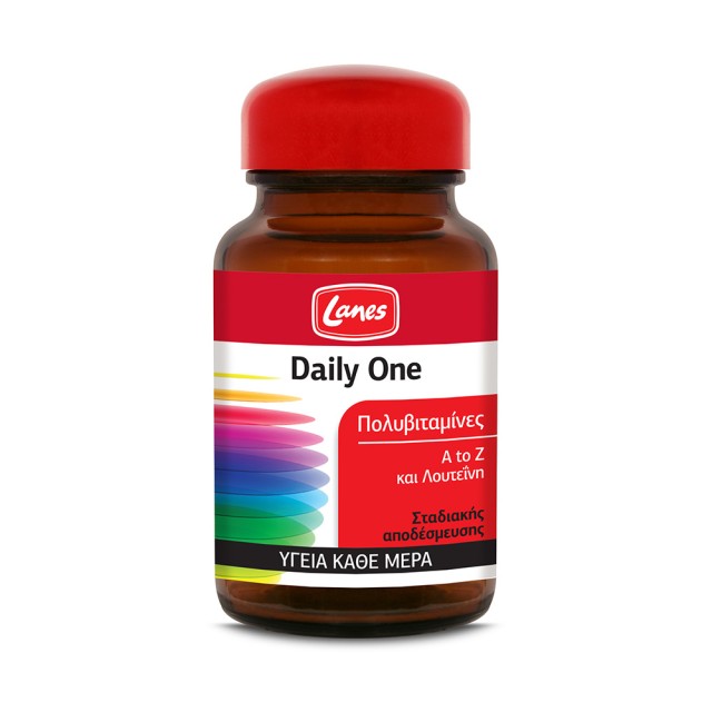 LANES Daily One Πολυβιταμίνη για Καθημερινή Αναπλήρωση των Διατροφικών Ελλείψεων 30 Ταμπλέτες
