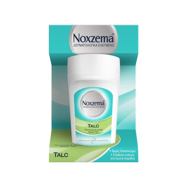 NOXZEMA Roll On Talc Αποσμητικό με άρωμα πούδρας 50ml