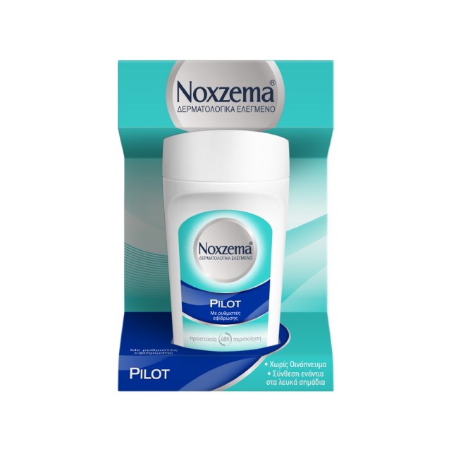 NOXZEMA Roll On Pilot Αποσμητικό με διακριτικό άρωμα 50ml