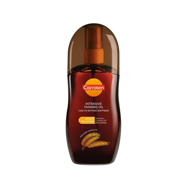 CARROTEN Body Tanning Oil SPF0 Λάδι για Έντονο Μαύρισμα & Ενυδάτωση της Επιδερμίδας 125ml