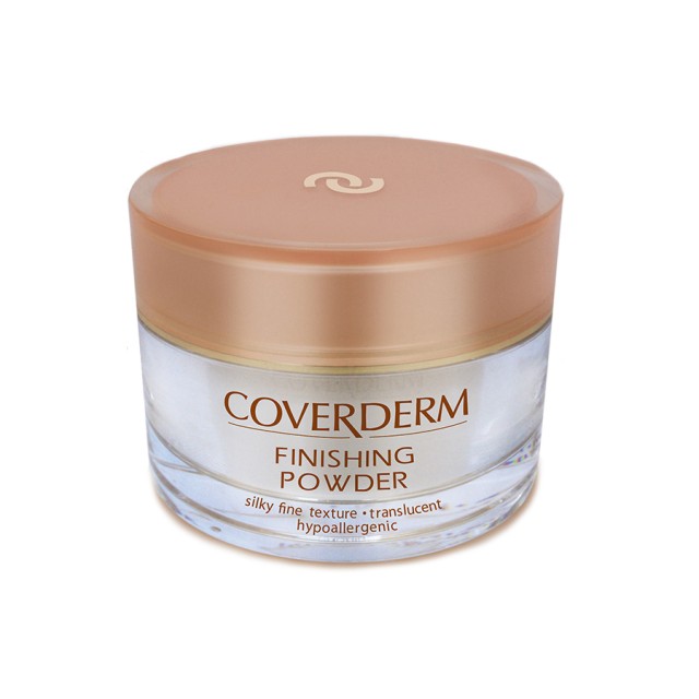 COVERDERM Finishing Powder Translucent Σταθεροποιητική Διαφανή Πούδρα 25gr