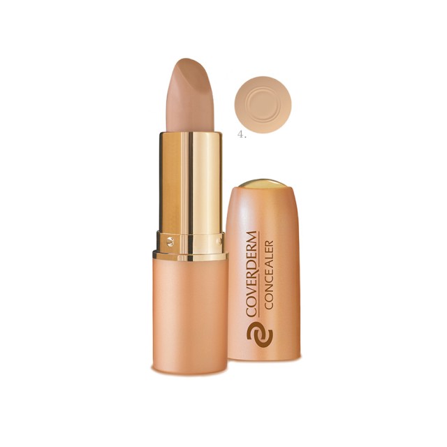 COVERDERM Camouflage Concealer C 04 SPF30 Concealer Που Καλύπτει Μαύρους Κύκλους & Λεπτές Γραμμές 6gr