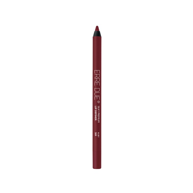 ERRE DUE Silky Premium Lip Definer Μολύβι Χειλιών Ruby 509
