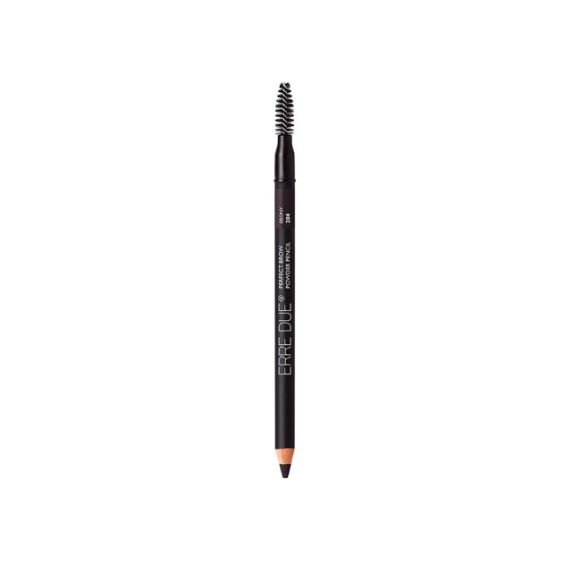 ERRE DUE Perfect Brow Powder Pencil Μολύβι Διαμόρφωσης Φρυδιών Ebony 204