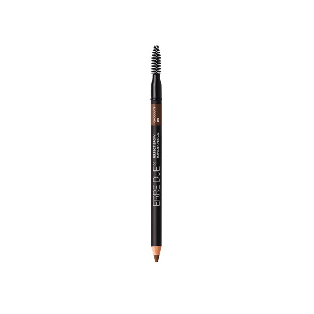 ERRE DUE Perfect Brow Powder Pencil Μολύβι Διαμόρφωσης Φρυδιών Chocolate 205