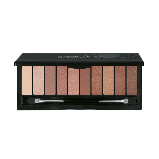 ERRE DUE Eye Shadow Palette Heaven on Earth Παλέτα Σκιών για τα Μάτια με Δέκα Αποχρώσεις σε Satin και Matte Φινίρισμα 604