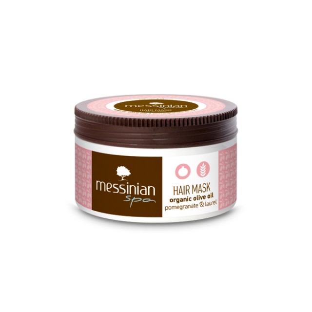 MESSINIAN SPA Μάσκα Μαλλιών Ρόδι & Δαφνέλαιο 250ml