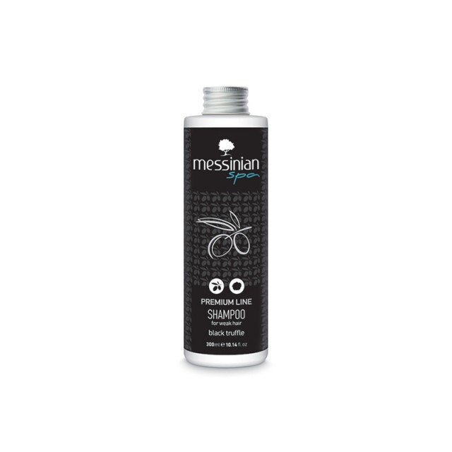 MESSINIAN SPA Σαμπουάν premium σειρά Μαύρη Τρούφα 300ml