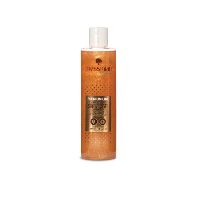 MESSINIAN SPA Αφρόλουτρο premium σειρά Βασιλικός Πολτός & Ελίχρυσος 300ml