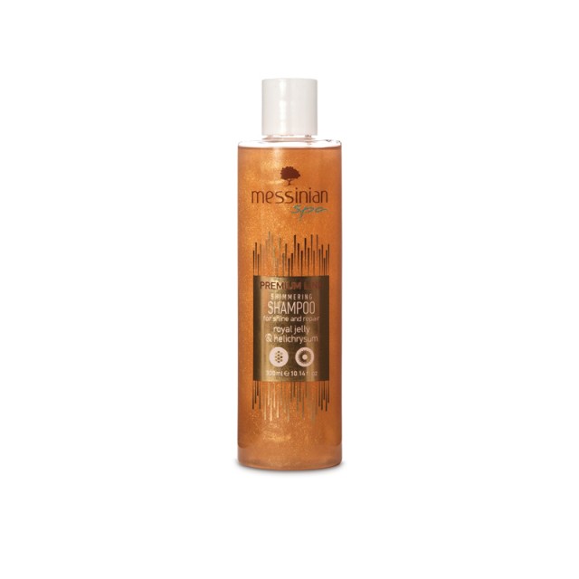 MESSINIAN SPA Σαμπουάν premium σειρά Βασιλικός Πολτός & Ελίχρυσος 300ml