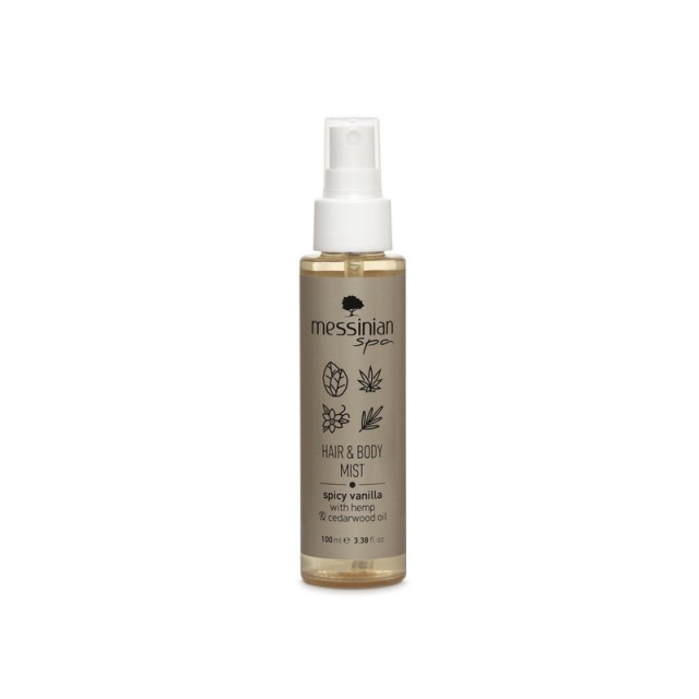 MESSINIAN SPA hair & body mist spicy vanilla 100ml