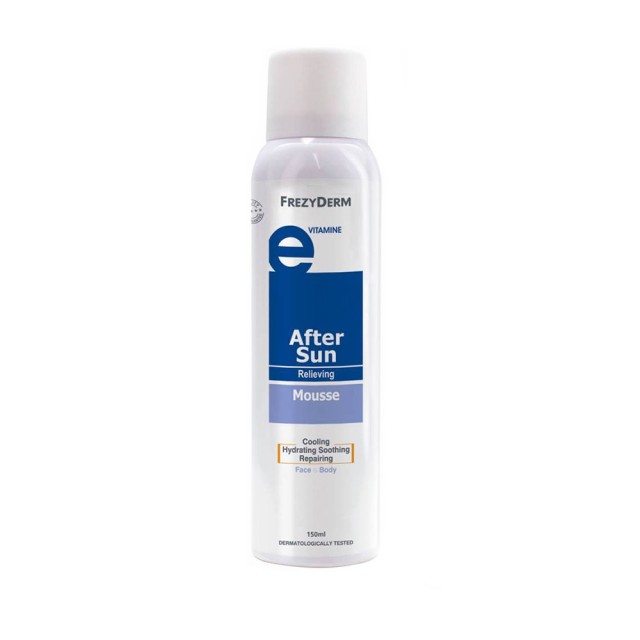 FREZYDERM After Sun Mousse Ενυδατικός Αφρός για Πρόσωπο & Σώμα για Μετά τον Ήλιο 150ml