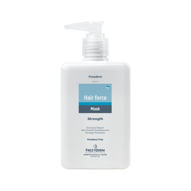 FREZYDERM Hair Force Mask Strength Μάσκα Κατά Της Τριχόπτωσης 200ml