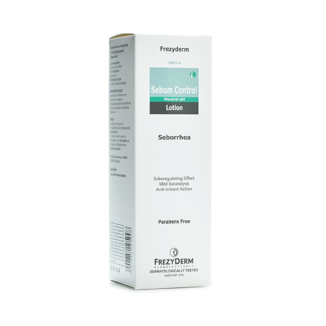 FREZYDERM Sebum Control Λοσιόν Κατα? της Σμηγματορροι?κη?ς Δερματι?τιδας και της Λιπαρο?τητας 100ml
