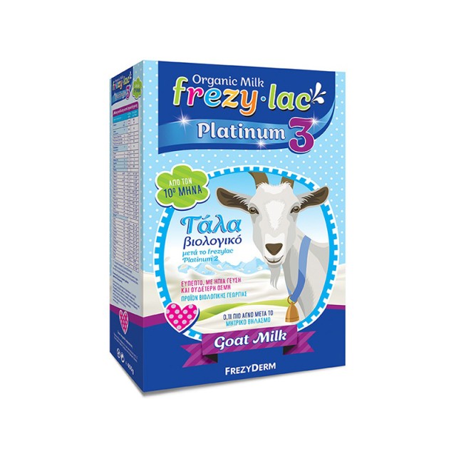 FREZYDERM Frezylac Platinum 3 Κατσικίσιο Βιολογικό Γάλα 12m+ 400gr