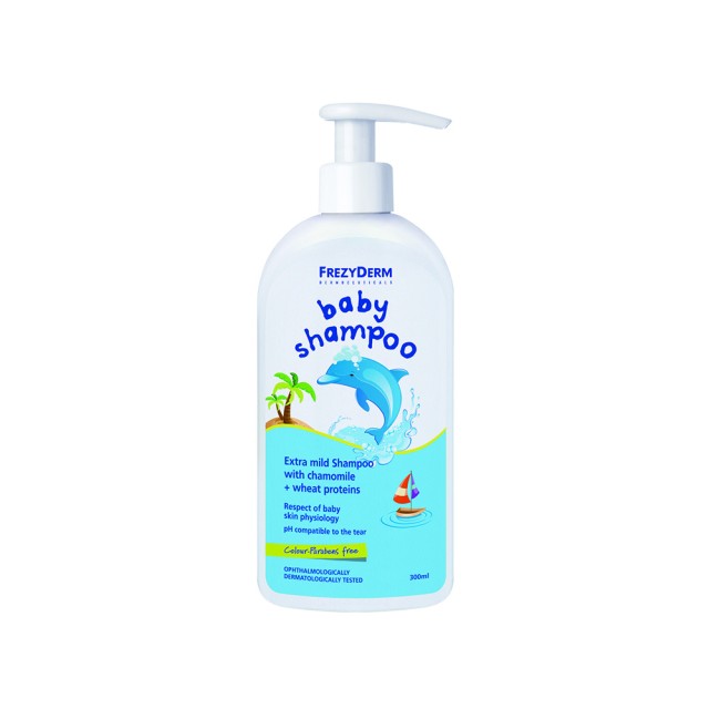 FREZYDERM Baby Shampoo Απαλό Βρεφικό Σαμπουάν 300ml