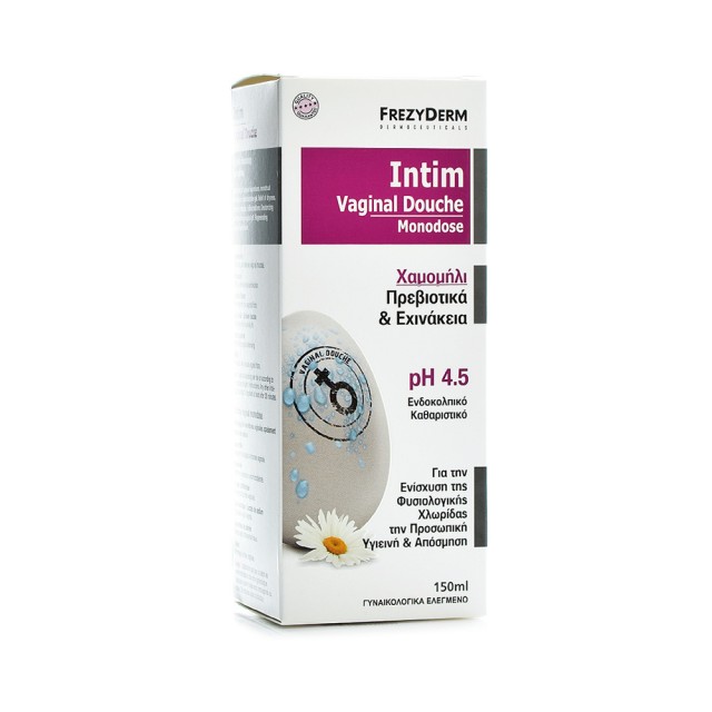 FREZYDERM Intim Chamomile pH 4.5 Ενδοκολπικό Καθαριστικό με Χαμομήλι και Εχινάκεια 150ml