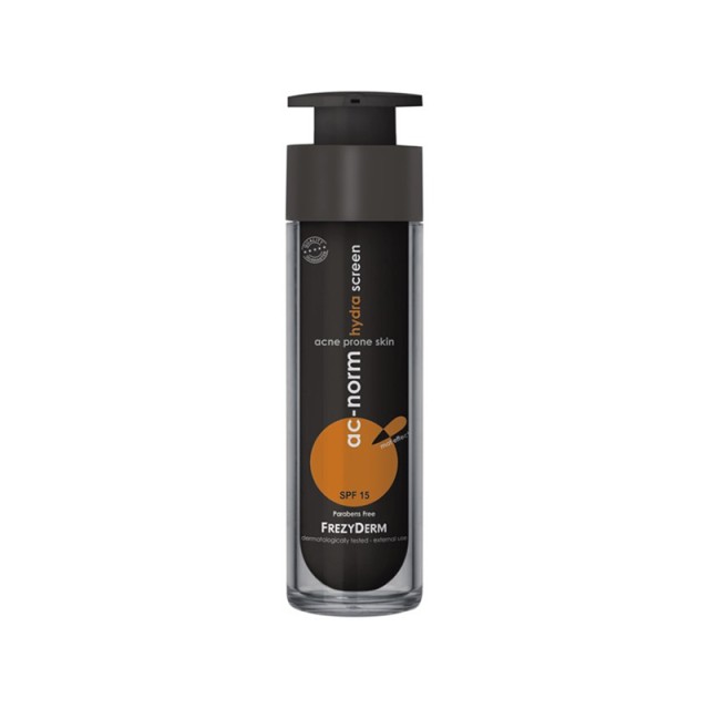 FREZYDERM AC Norm Hydra Screen SPF15 Ενυδατική Αντηλιακή Κρέμα Προσώπου για Ακμή 50ml