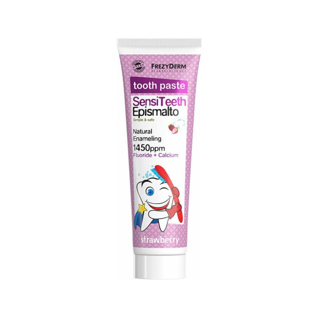 FREZYDERM Sensiteeth Epismalto Toothpaste 1.450ppm Οδοντόκρεμα Επισμάλτωσης από 6+ Ετών 50ml
