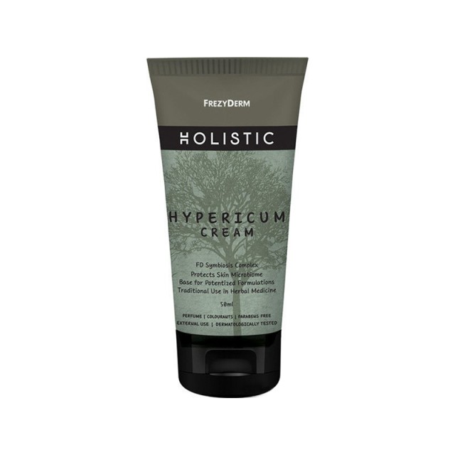 FREZYDERM Holistic Hypericum Cream Κρέμα Με Βαλσαμόχορτο Με Αναδομητική Δράση Για Πρόσωπο - Σώμα 50ml