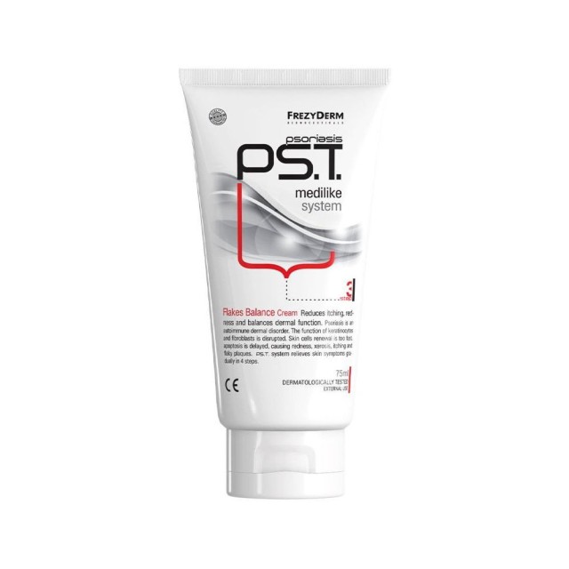 FREZYDERM PS.T. Flakes Balance Cream Step 3 Κρέμα Ανακούφισης των Συμπτωμάτων Ψωρίασης 75ml
