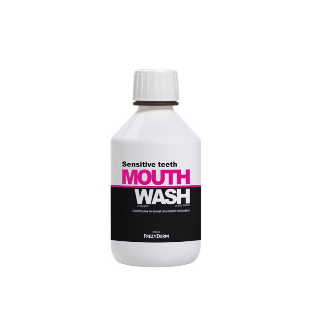 FREZYDERM Sensitive Teeth Mouthwash Στοματικό Διάλυμα για Ευαίσθητα Δόντια 250ml