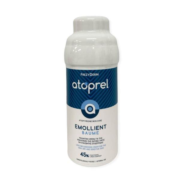 FREZYDERM Atoprel Emollient Baume Μαλακτική Κρέμα Προσώπου & Σώματος για Ξηρές / Ευαίσθητες με Τάση Ατοπίας Επιδερμίδες 300ml