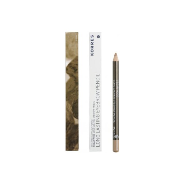 KORRES Eyebrow Pencil 03 Light Shade Μολύβι Φρυδιών σε Ανοιχτή Απόχρωση