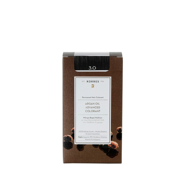 KORRES ARGAN OIL Advanced Colorant 3.0 Dark Brown