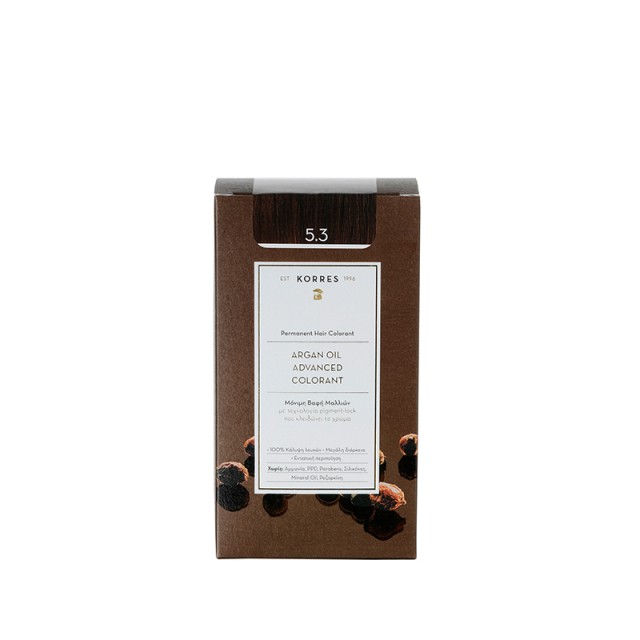 KORRES ARGAN OIL Advanced Colorant 5.3 Χρυσό Μελί