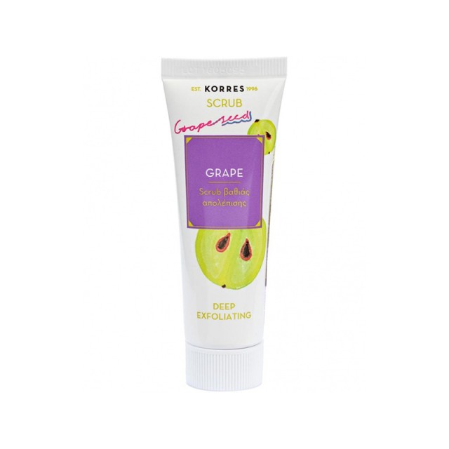 KORRES Grape Scrub Ήπιας Απολέπισης Σταφύλι 18ml