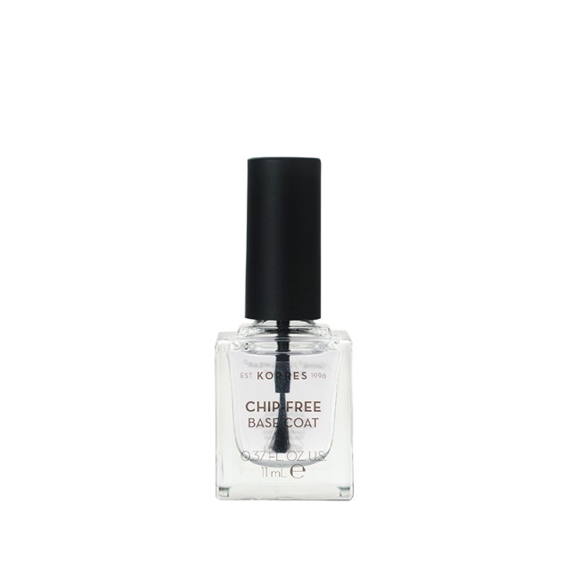 KORRES Chip Free Base Coat Διάφανη Βάση Νυχιών 11ml