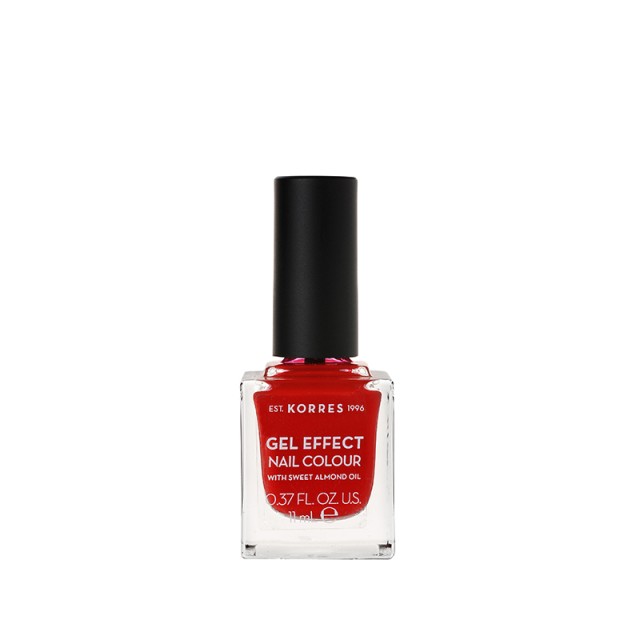 KORRES Gel Effect Βερνίκι Νυχιών Nail Colour 53 Royal Red