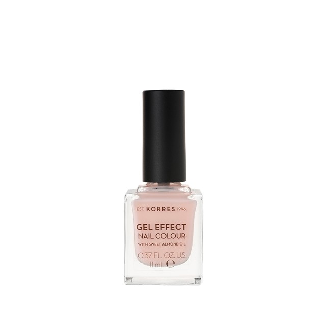 KORRES Gel Effect Βερνίκι Νυχιών Nail Color 4 Peony Pink