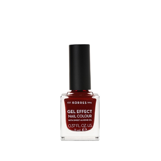 KORRES Gel Effect Βερνίκι Νυχιών Nail Color 59 Wine Red