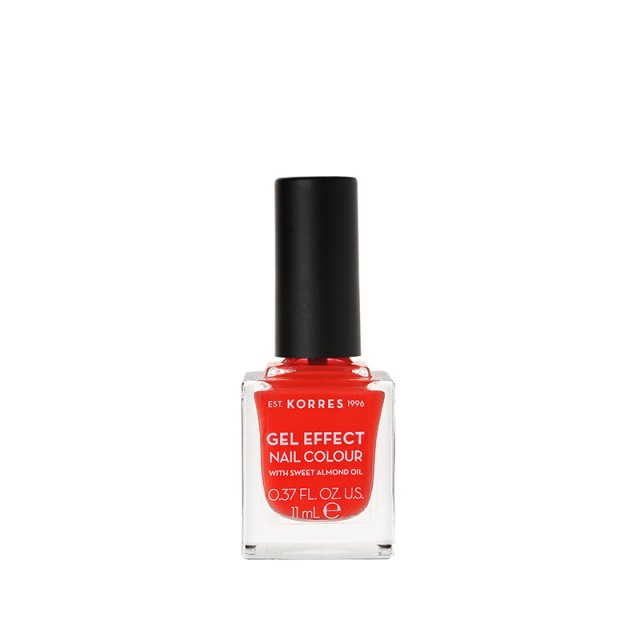 KORRES Gel Effect Βερνίκι Νυχιών Nail Color 45 Coral
