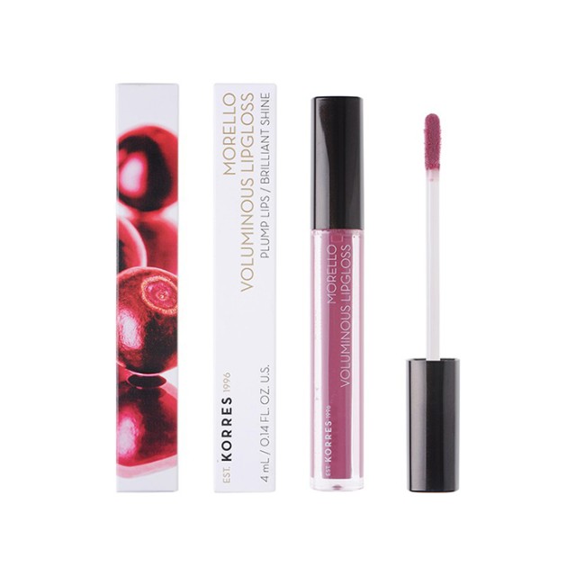 KORRES Morello Voluminous Lip Gloss 27 Berry Purple