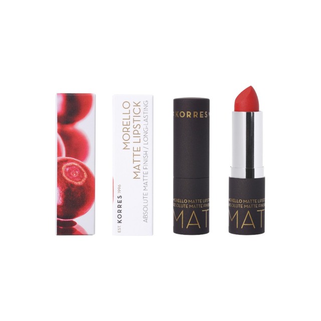 KORRES Morello Matte Lipstick 54 Classic Red