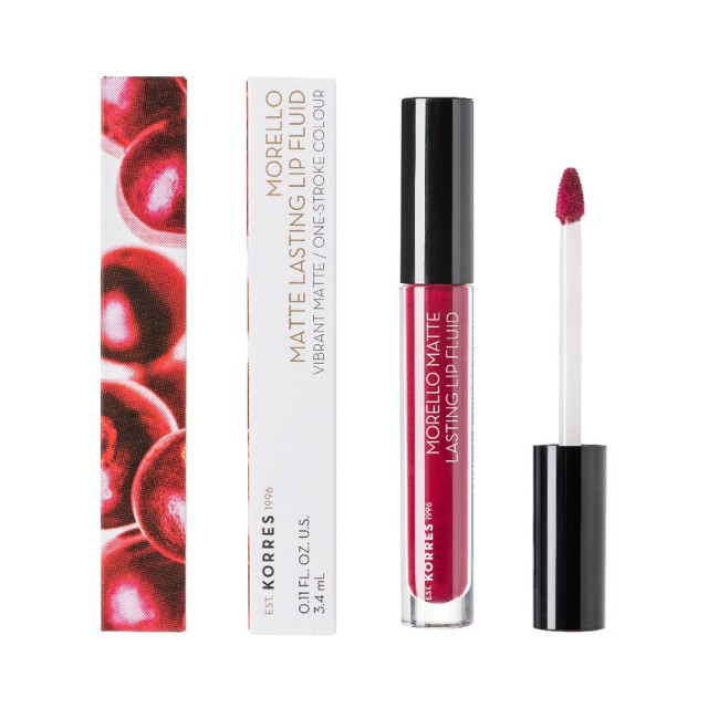 KORRES Morello Matte Lasting Lip Fluid 74 Fig